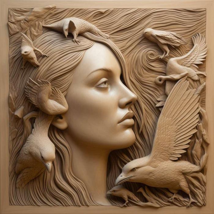 نموذج ثلاثي الأبعاد لآلة CNC 3D Art 